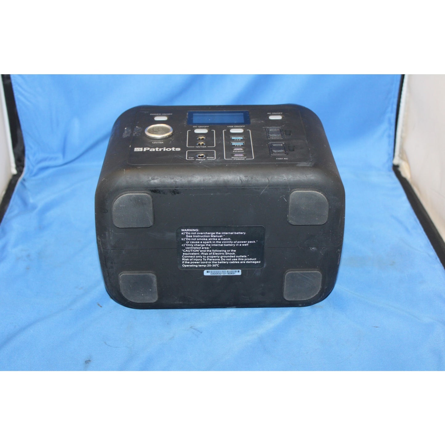 Patriots D320 300w Power Sidekick Solar Generator, Portable Power Station