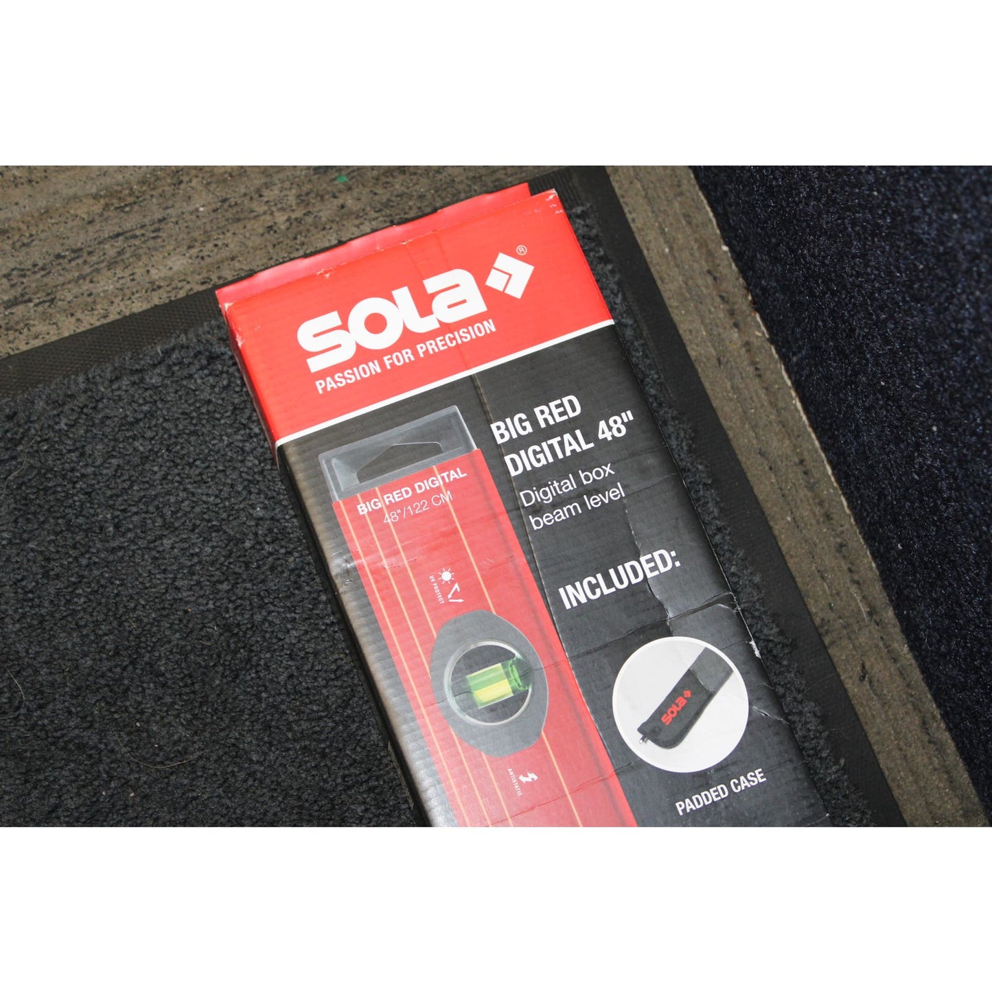 Sola Big Red Digital 48", Digital Box Beam Level, 017314XSO, LSB48D