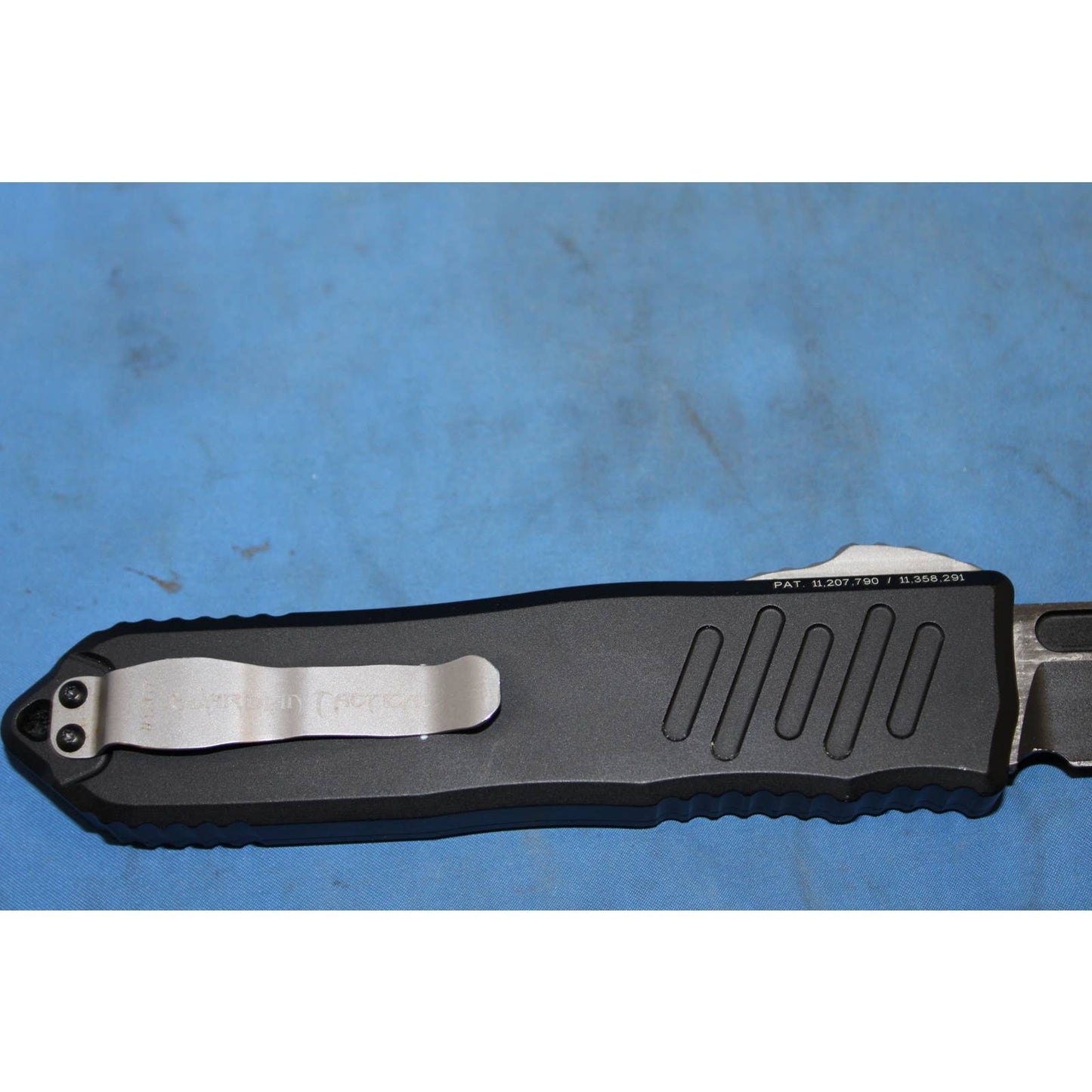 Guardian Tactical Recon-040 ELMAX Two Tone Black, OTF Auto Knife