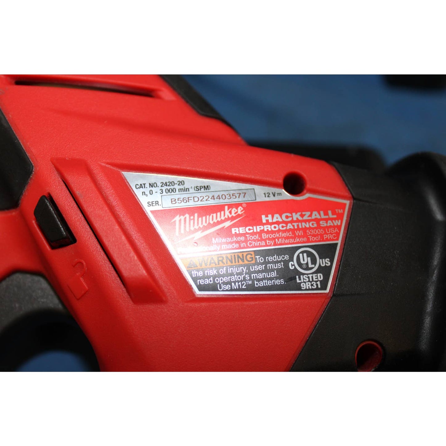 Milwaukee 2407-20 3/8" Drill/Driver, 2462-20 1/4" Hex Impact Driver and 2420-20 Hackzall