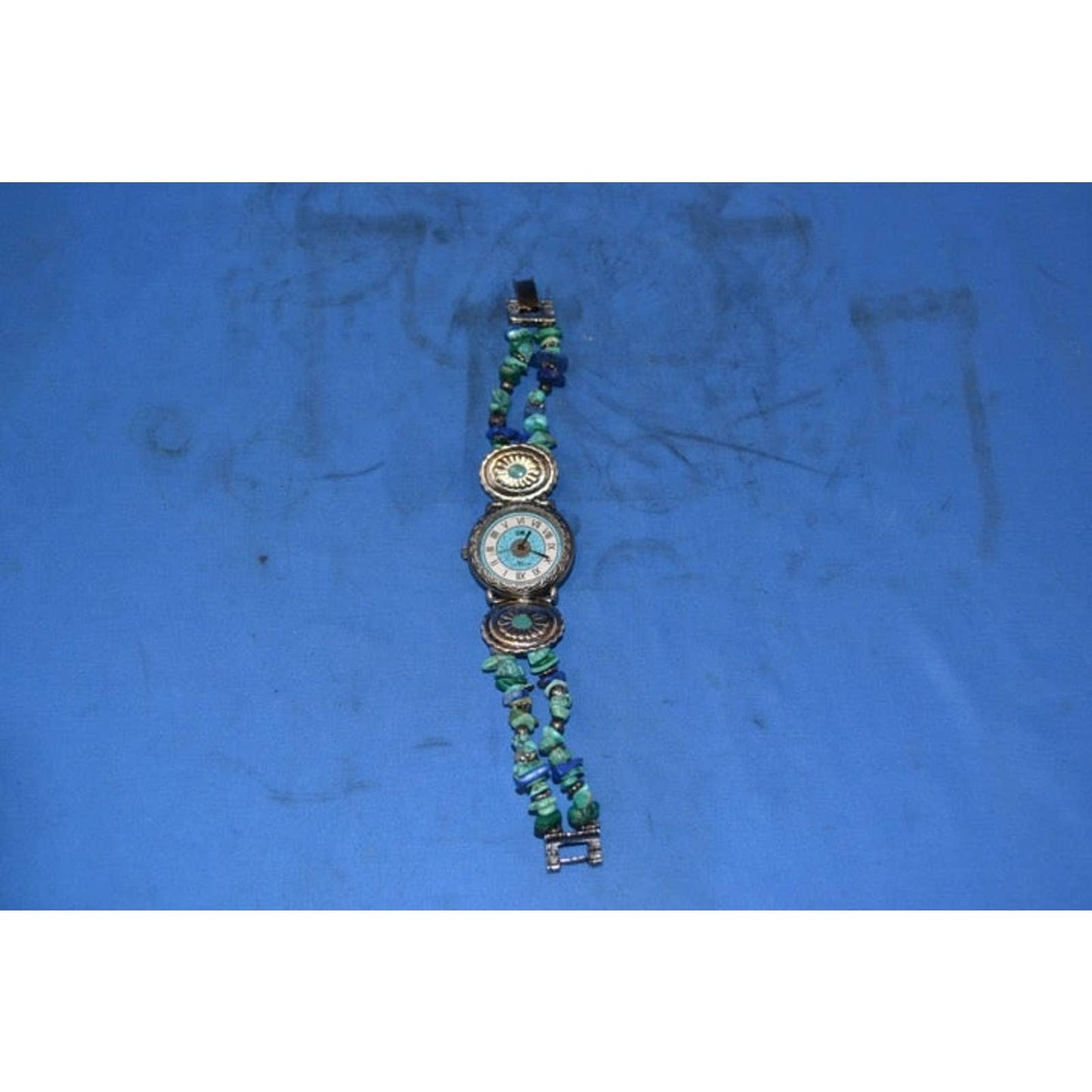 Navajo Sterling Silver Turquoise Watch