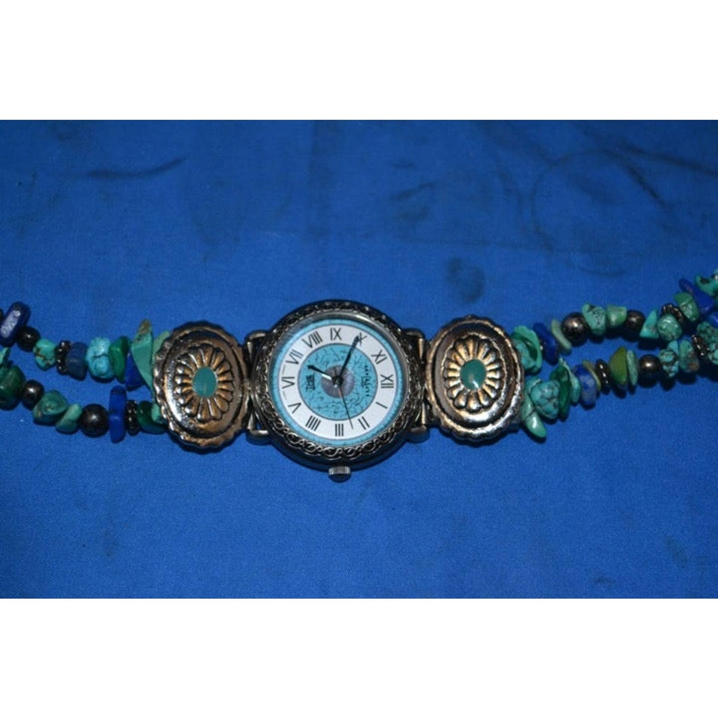 Navajo Sterling Silver Turquoise Watch