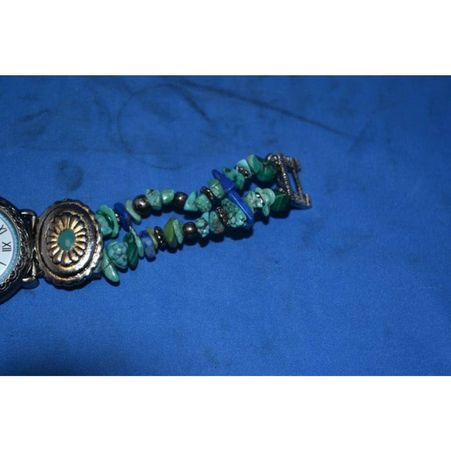 Navajo Sterling Silver Turquoise Watch